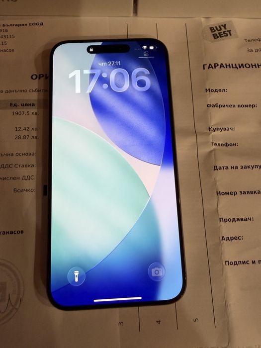 IPHONE 15 PRO MAX 256 GB с Гаранция