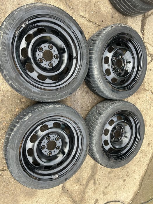 5x120 16 за BMW 205 55 16 с зимни гуми goodyear