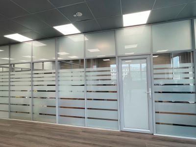 Стеклянные перегородки для офиса