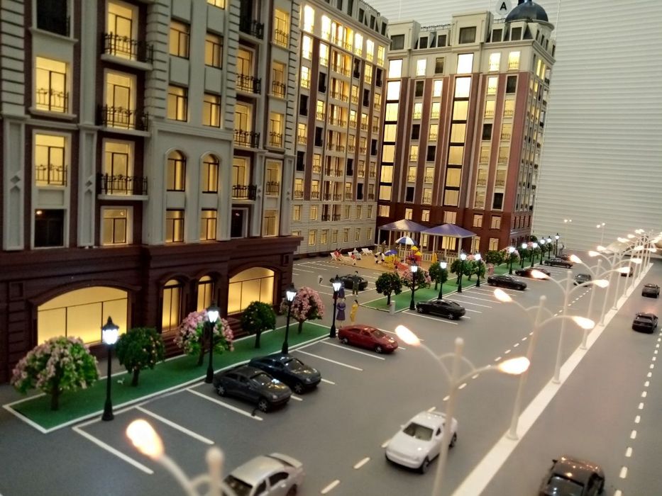 Живые макеты интересных видов и масштабов. Qiziqarli maket lar model