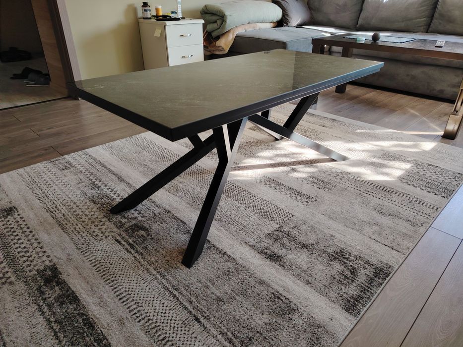 Холна маса метал и керамика