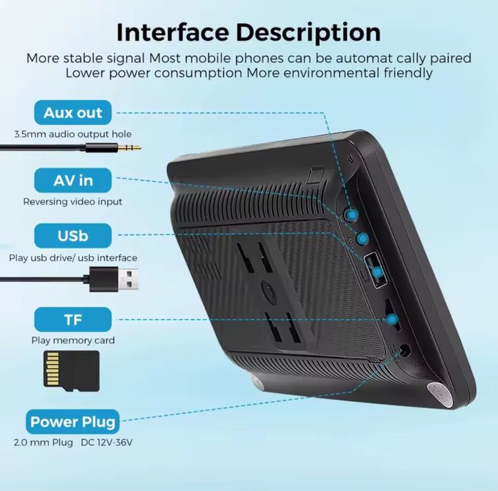 Navigatie Auto Portabila - Wireless Apple Carplay