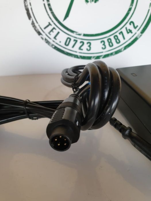 Incarcator Fischer 5 pini 36V bicicleta electrica Bafang Phylion,