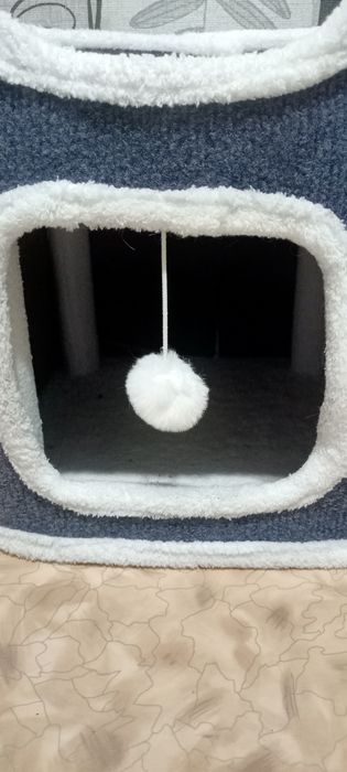 Дом для кошек два яруса