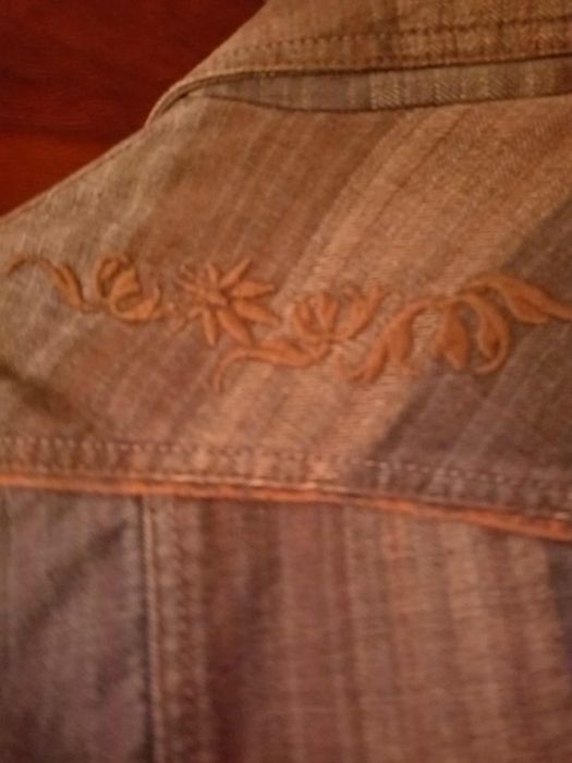 Дамско дънково  сако