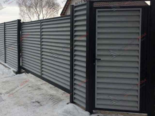 Забор жалюзи от производителя