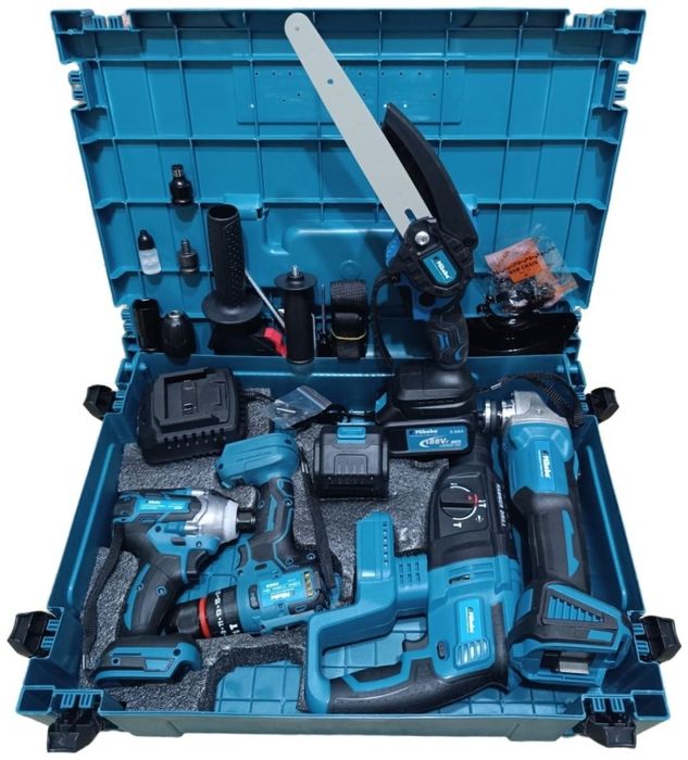 Набор аккумуляторных электроинструментов 5 в 1 Leeder Tools