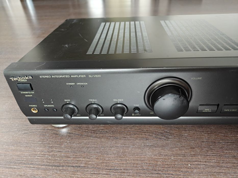 Amplificator Technics SU-V620 – 2x90W/8Ω, New Class A, Phono