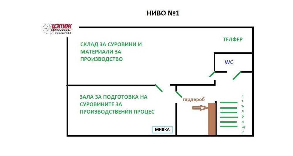 Дава се под наем Промишлена сграда в с. Хаджи Димитър, Област Добрич - 200 кв.м за 765 € - Снимка #16
