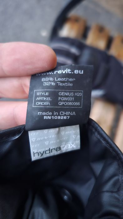 Rev'it Есенни зимни мото ръкавици XXL