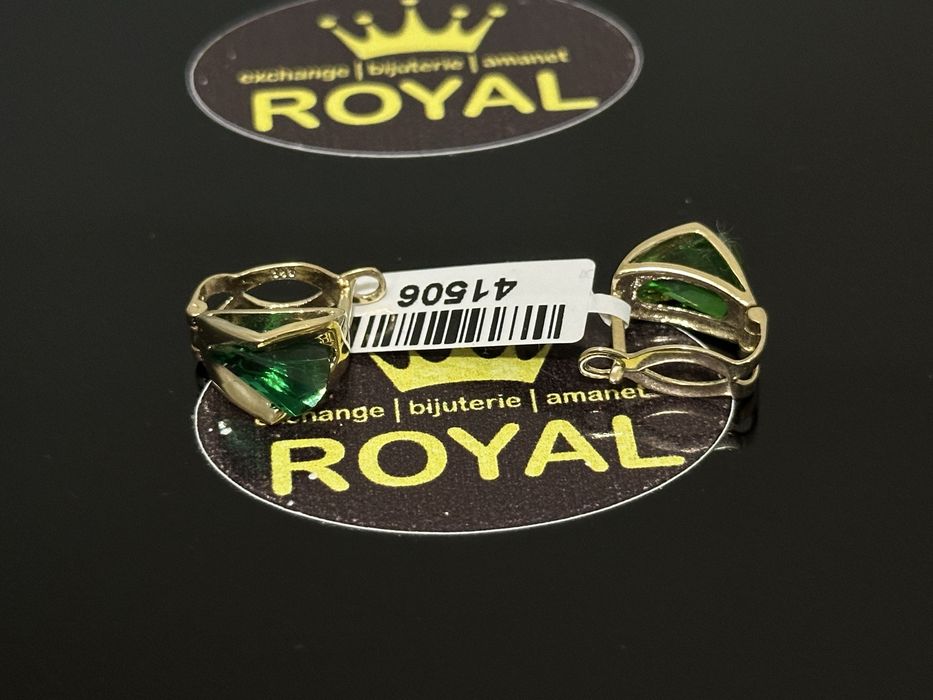 Bijuteria Royal: Cercei aur 14k/3.87 gr