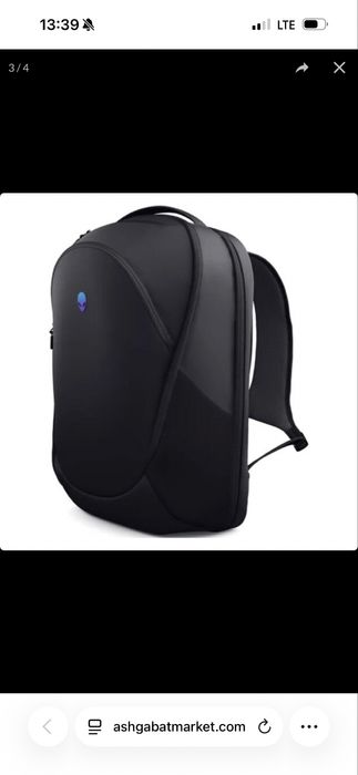 Рюкзак Dell ALIENWARE 18″ BLACK (AW7825P)