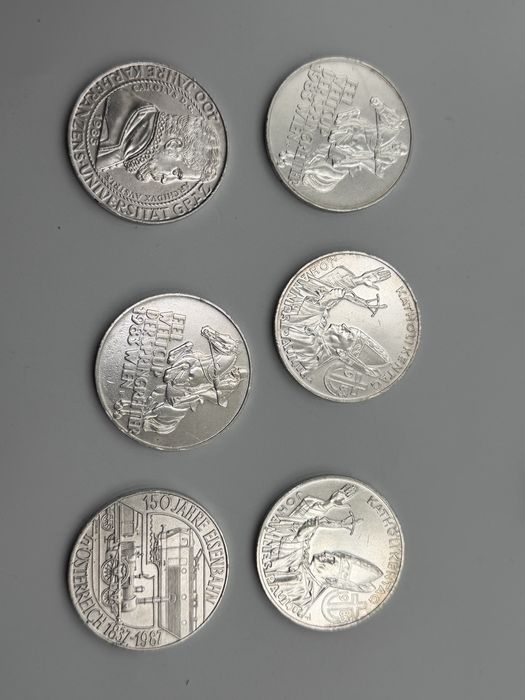 Monede si medali Argint 925 La pret de Bursa Argint de investitie 499g