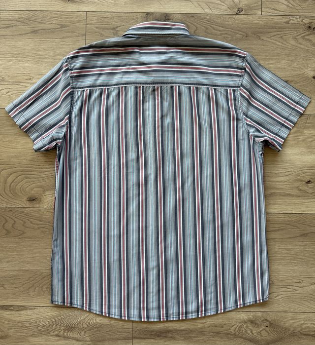 Camasa MUSTANG Maneca Scurta Dungi Barbati | Marime XL