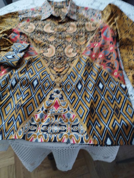 Индонезийски ризи Батик ..чист 100% памук