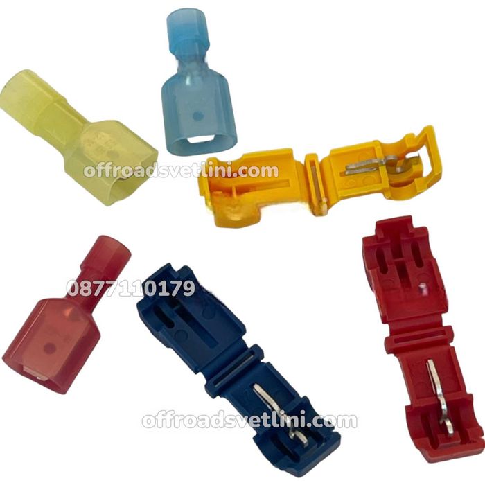 Бързи връзки и кабелни обувки в кутия - 360 броя