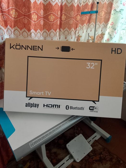 Телевизор смарт андроид  ва оддий  сотилади ишлашига Гап йок