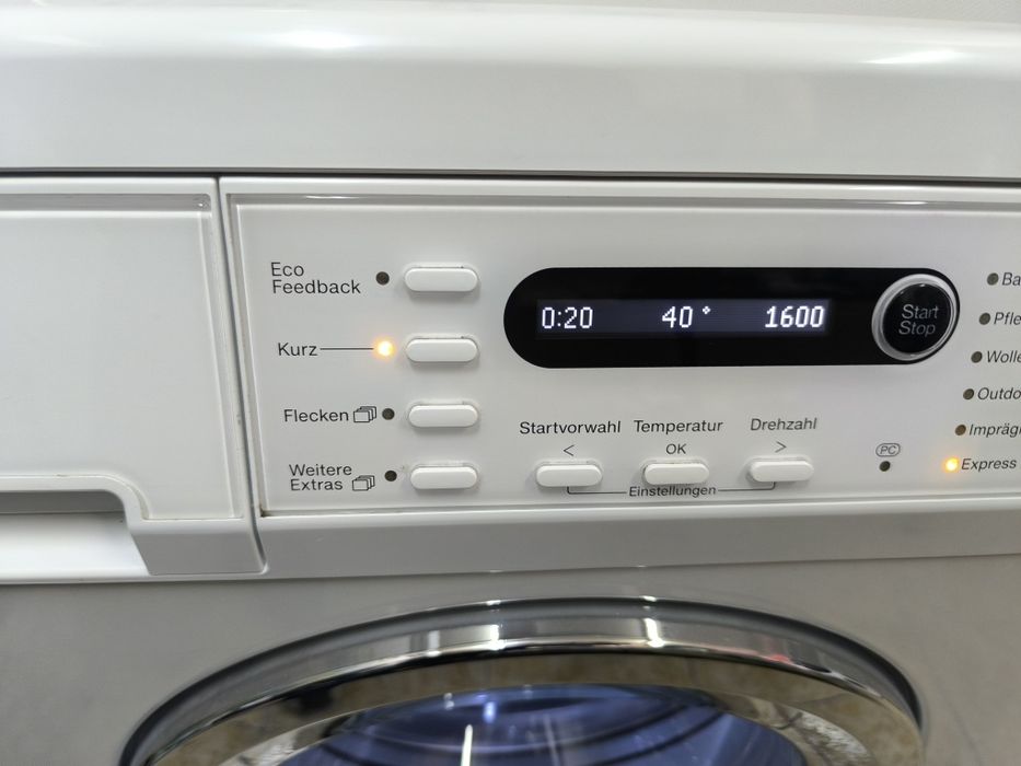 Пералня Miele W 5877 WPS - 8кг. 1600об. Лимитирана серия с пара .