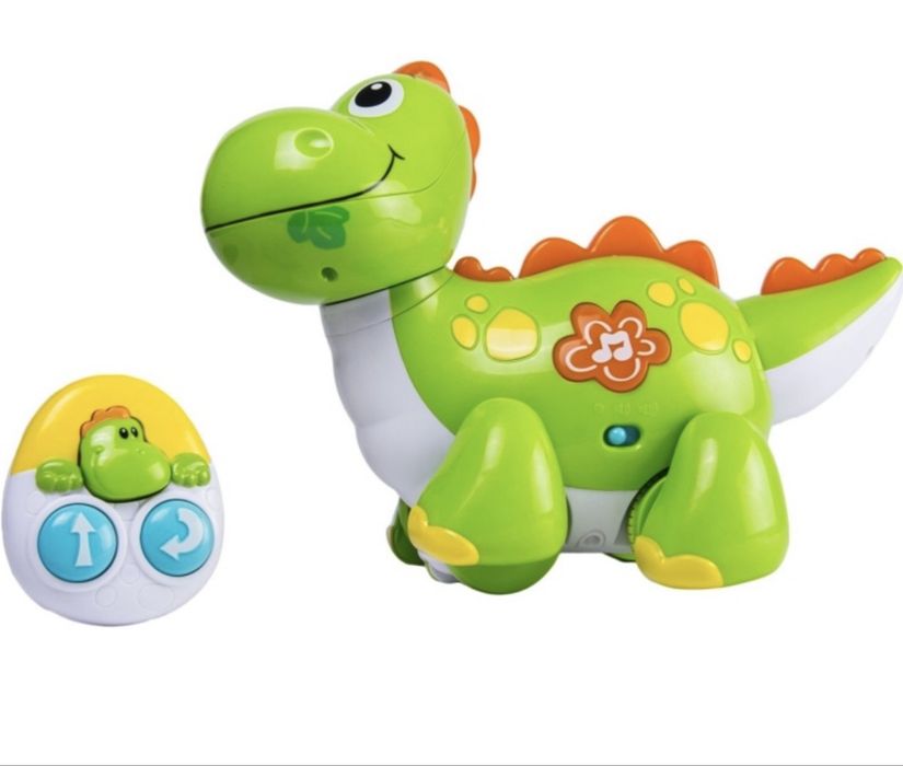 Игрушка динозавр на пульте