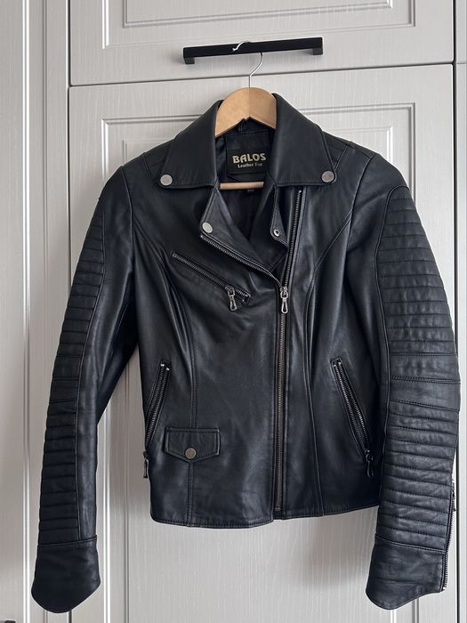 Яке от естествена кожа BALOS