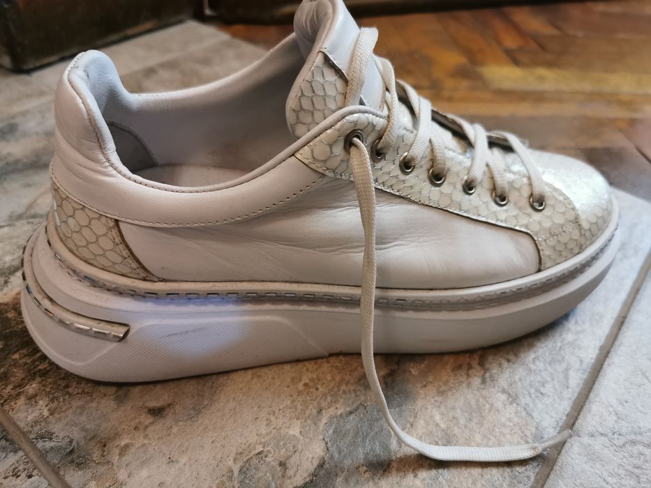 Бели кецове Massimo Zardi