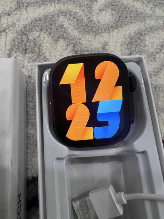Smart watch sotiladi 49 mm lik.
