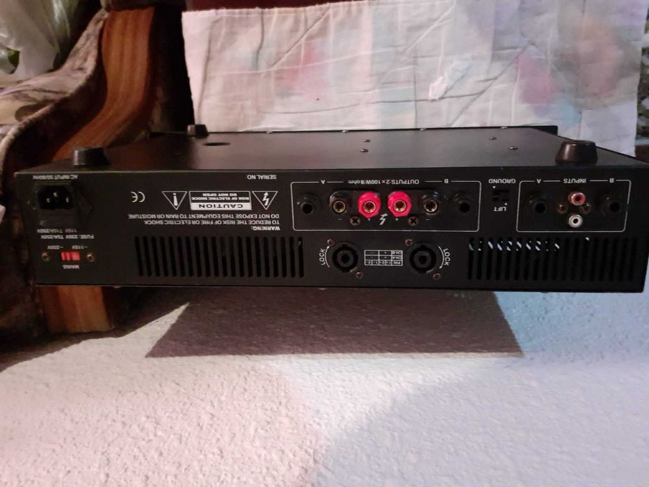 Amplificator Acoustic Control  PA-400 si stereo mixer SM-500