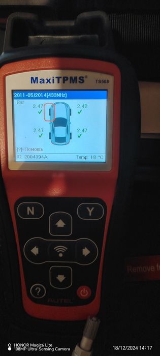 НОВИ! Датчици за налягане в гумите TPMS LAUNCH Обучение Монтаж!