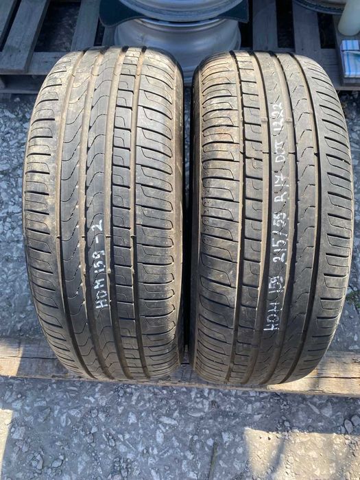 2 бр Летни Гуми Pirelli 215/55 R17 DOT 1222 ном 159