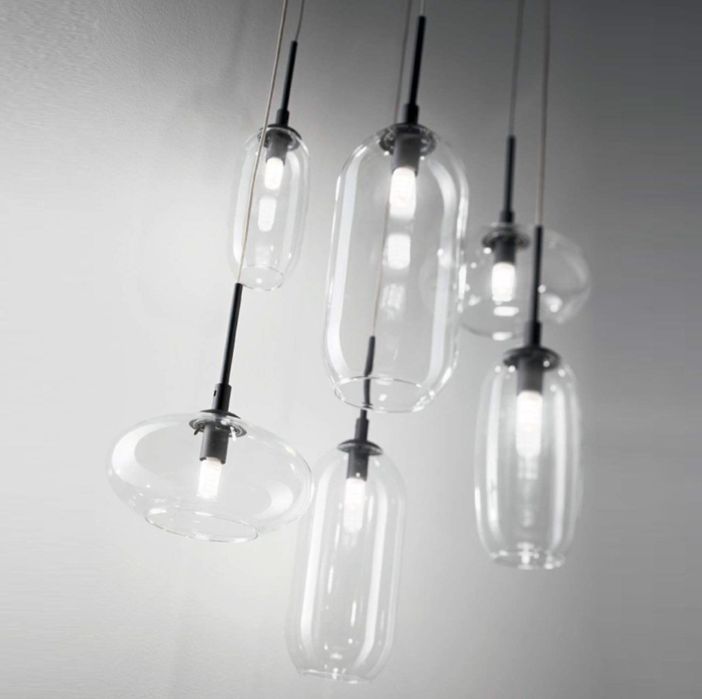 Lustra / Candelabru Italia Ideal Lux-Yoga Sp3 Negru