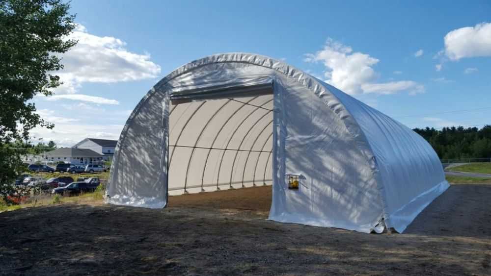 Corturi Industriale Halā Semirotunda Depozitare 9x12 /9x20 /9x26m ab