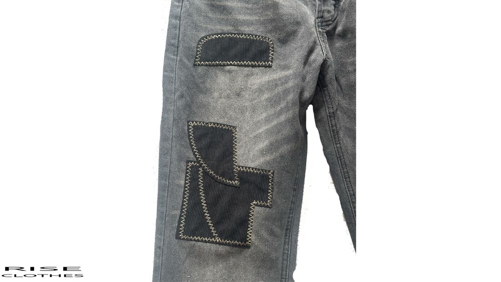 Enfants Riches Deprimes Patchwork Flared Jeans