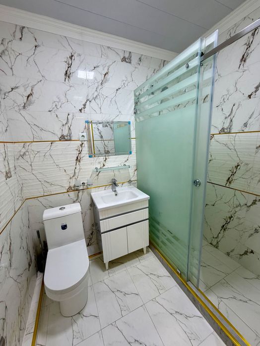 Аренда новая 1в2 комнатная квартира в ЖК O'zMakon Мирабадский Район