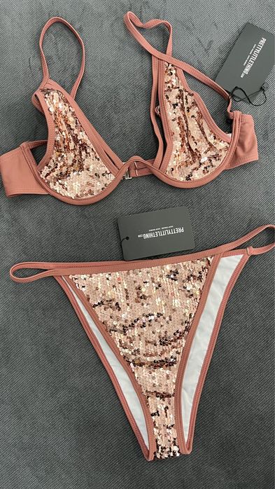 Бански 2 части с пайети