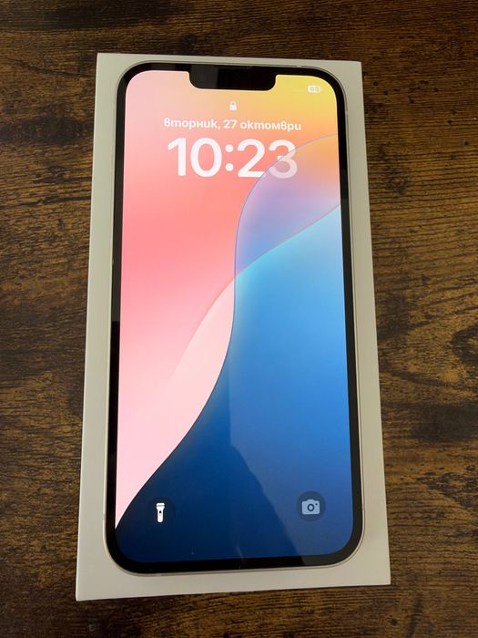 iPhone 13, бял, 128 GB, 89% батерия