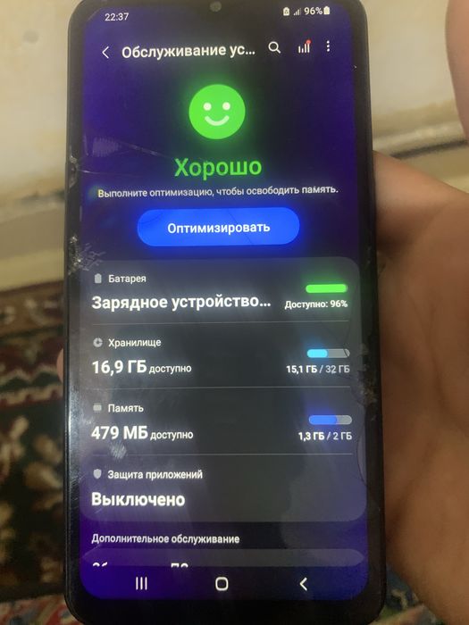 Samsung a10s xotira 32/2 GB