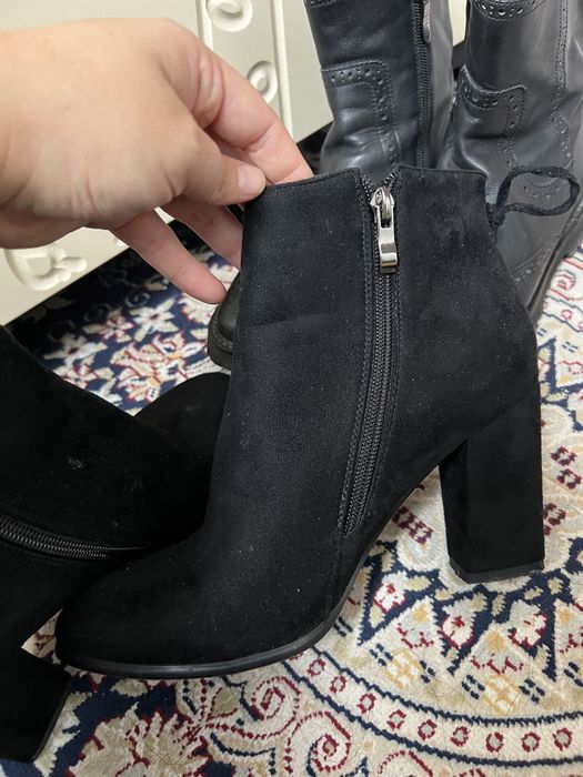 Ботильоны Замшевые