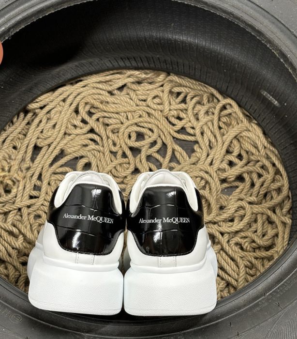 Alexander McQueen Black Leather