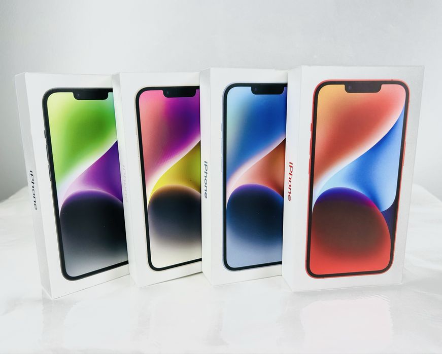 НОВ! Apple iPhone 14 128GB Midnight / Starlight / Blue / Red Гаранция!