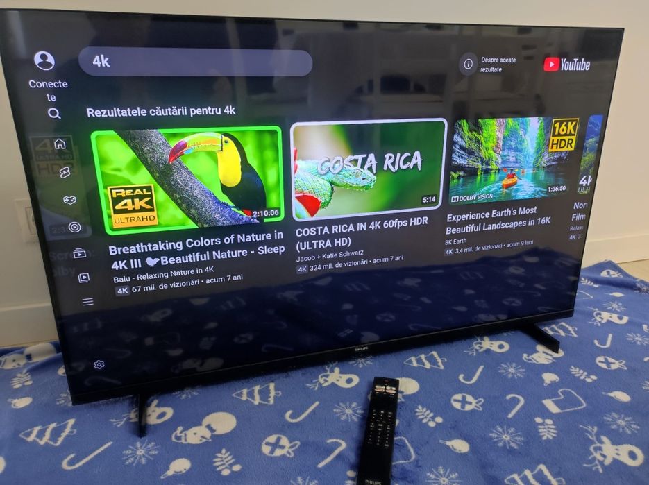 TV Smart 4k UHD Philips 108 cm.