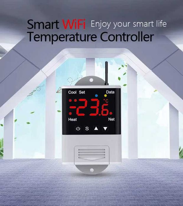Termostat inteligent Wifi Tuya controler de temperatura 220V 10A