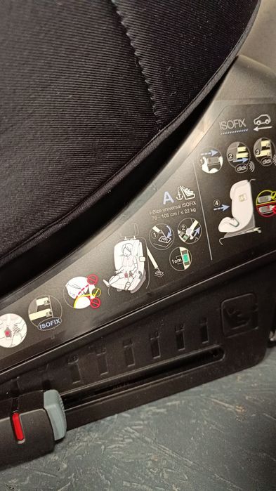 Scaun auto pentru copii Britax Römer, 15 luni-12 ani, 76-150 cm, 36 kg, ADVANSAFIX PRO Carbon Black