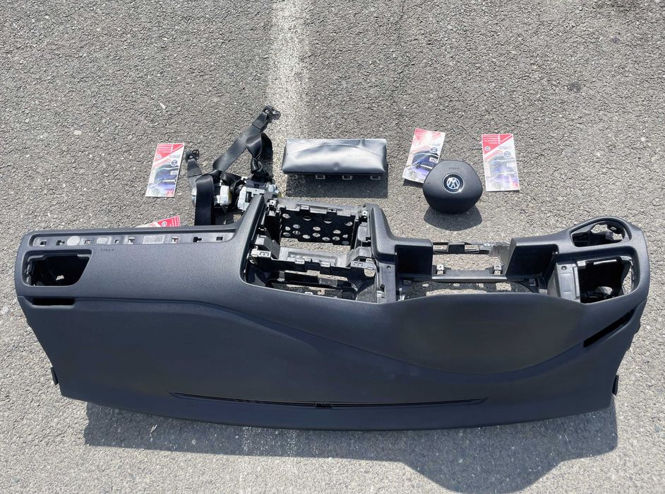 VW Golf 7 kit airbag volan genunchi pasager plansa de bord centuri