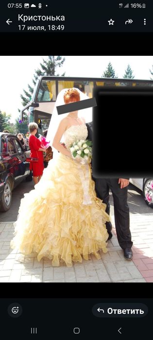 Продам платье свадебное,