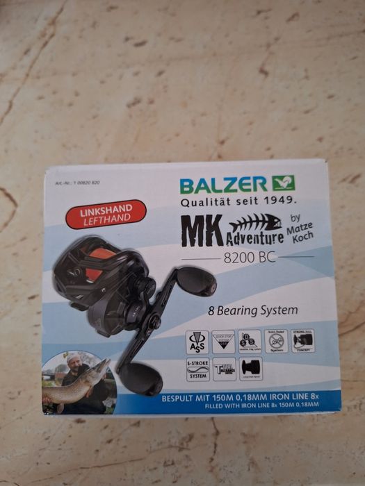 Кастинг макара Balzer mk Adventure  8200