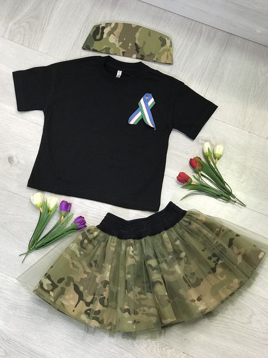 Всё для 9 мая и 14 января !Пилотки,галстуки,юбочки