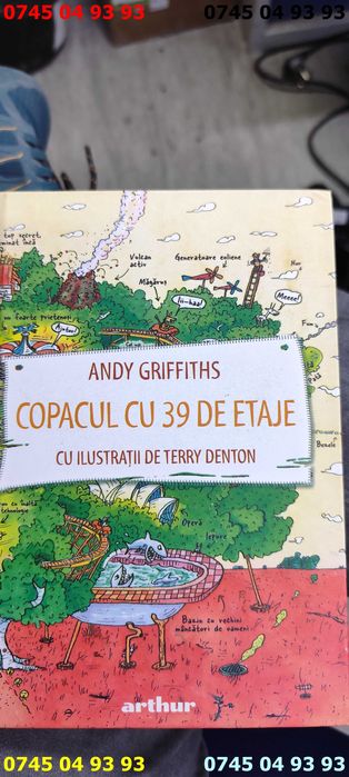 carte carti copacul cu 39 de etaje Andy Griffiths
