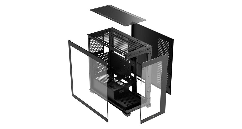 \ Корпус Ocypus Gamma C72, BK ARGB