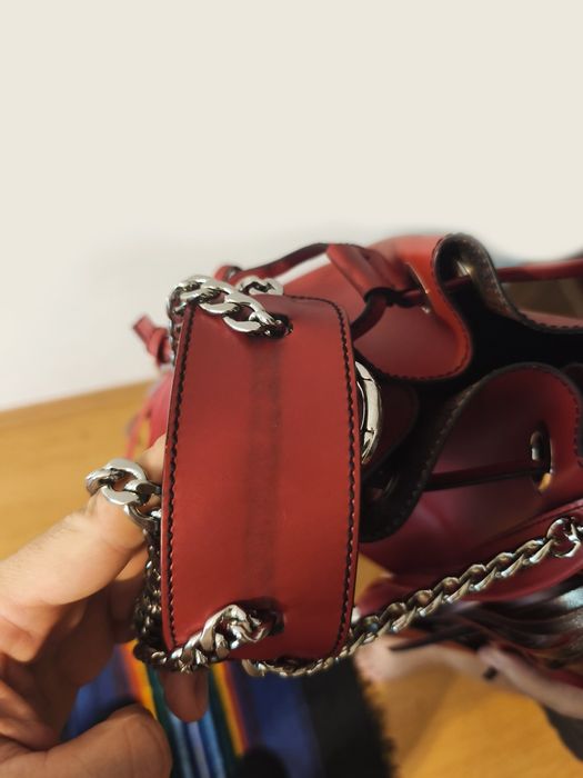 Кожена дамска раница