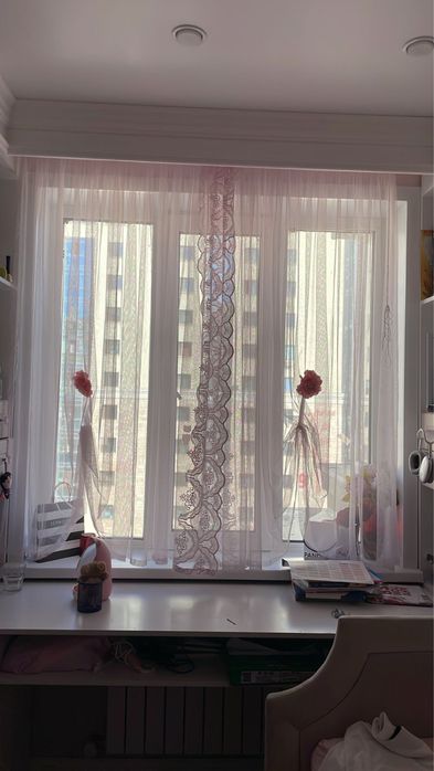 Тюль в деткую для девочки